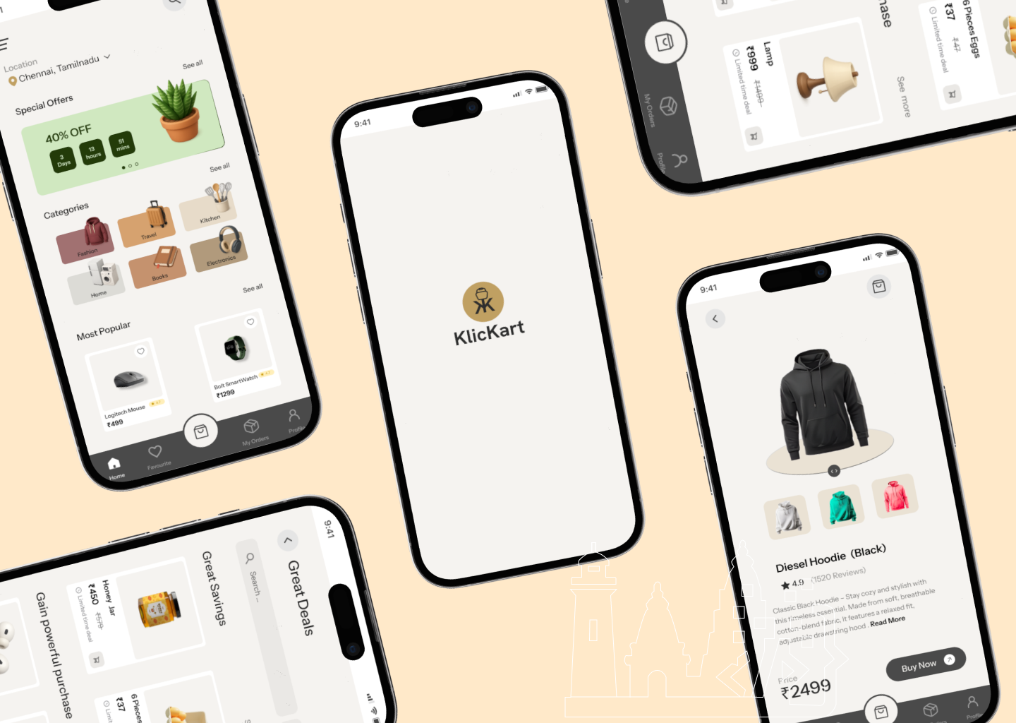 KliKart Design Screenshot